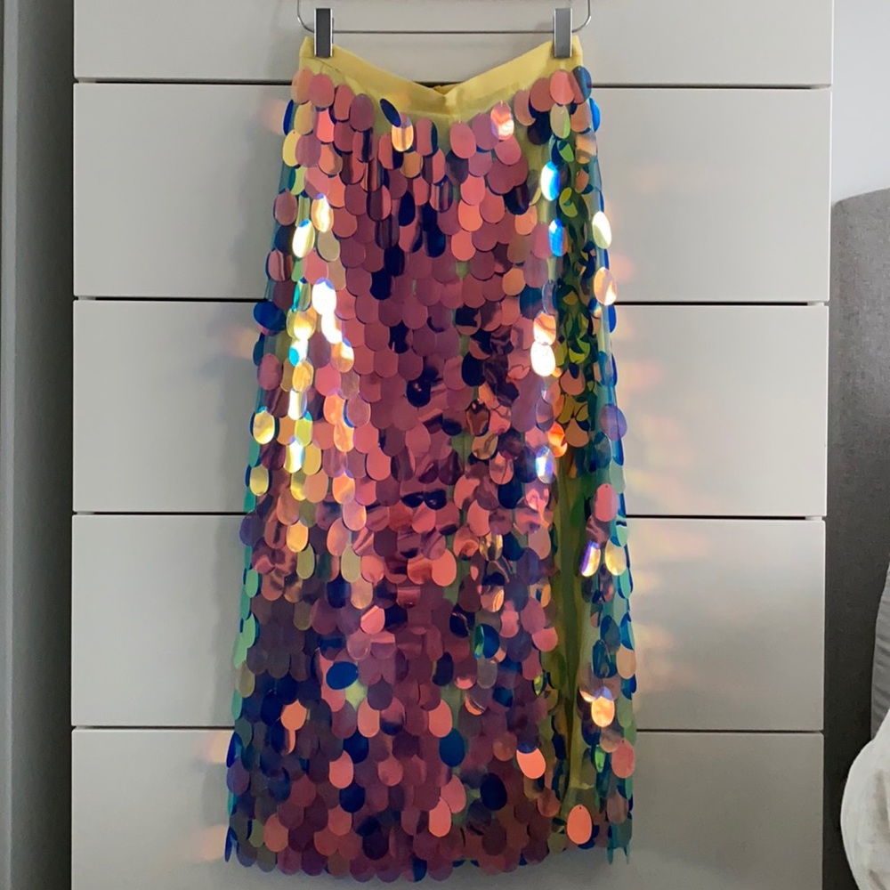 H&M Sequinned Skirt